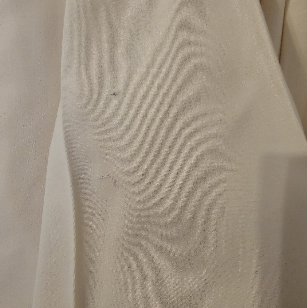 Alexander McQueen Made In Italy Virgin Wool Ivory Mini Dress Size 46 (XL) - Picture 9 of 13